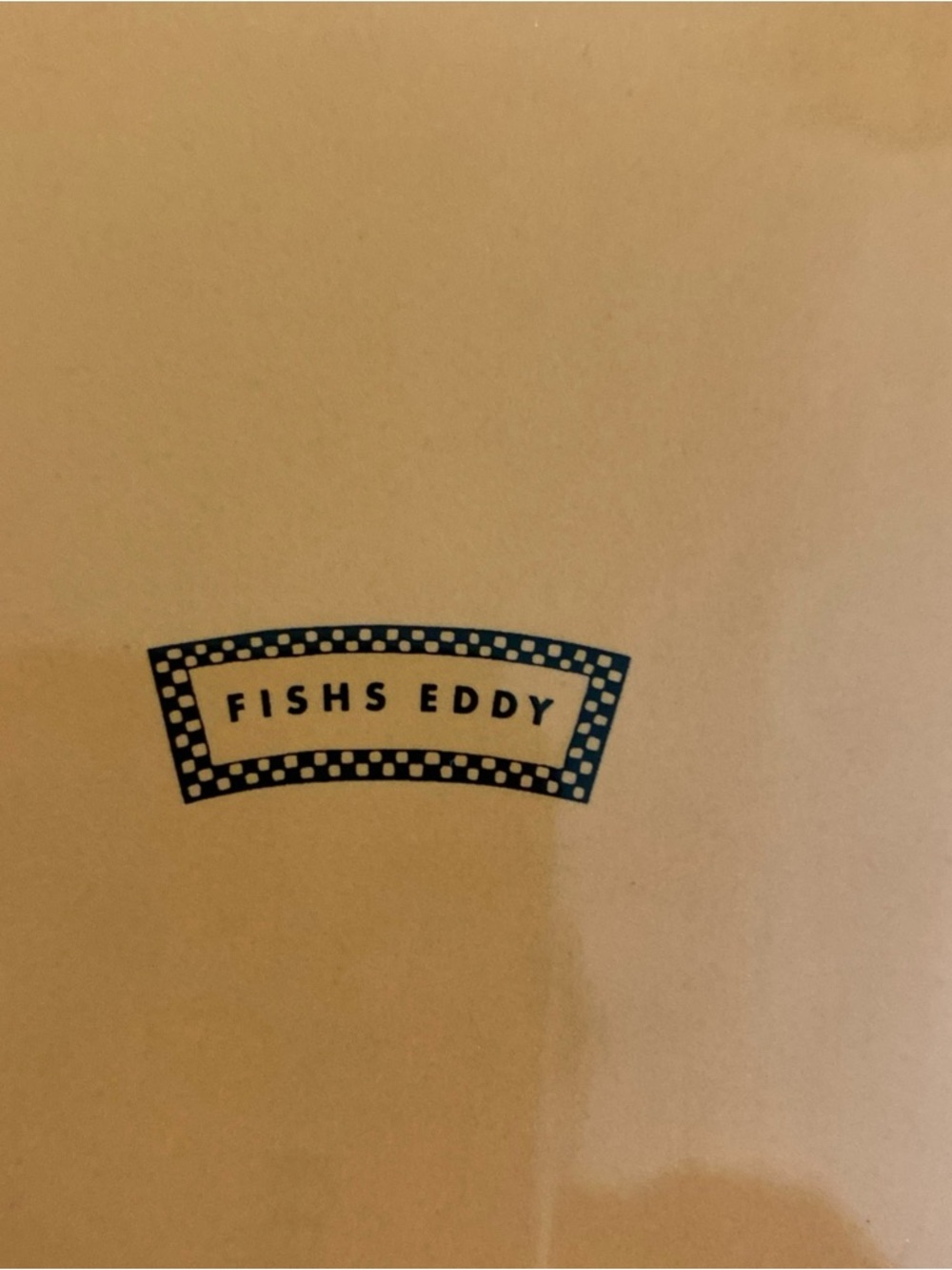 Fishs Eddy Orange 'Parking Violation' Ticket Catchall Tray - Picture 3 of 6